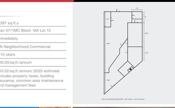 11830 111th Ave, Edmonton, AB en alquiler Plano de la planta- Imagen 1 de 1