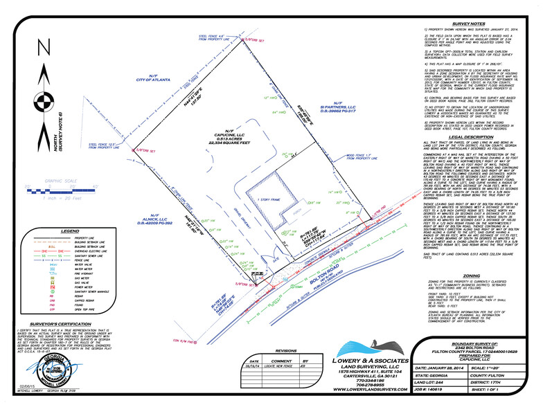 2342 Bolton Rd, Atlanta, GA en alquiler - Plano de solar - Imagen 1 de 17