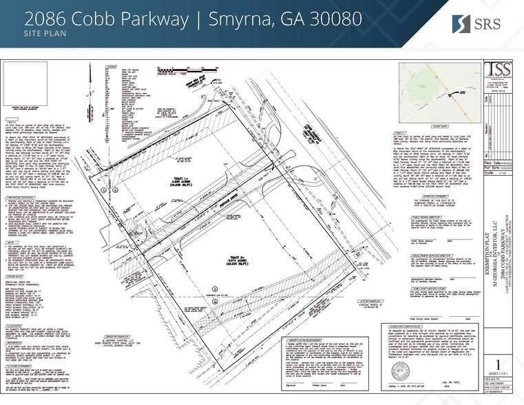 2086 Cobb Pky SE, Smyrna, GA en alquiler - Plano del sitio - Imagen 3 de 3