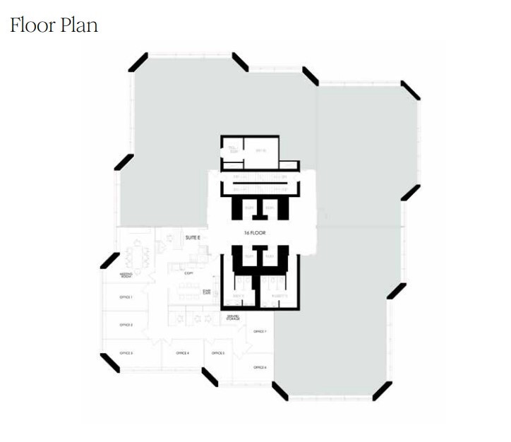 407 2nd St SW, Calgary, AB en alquiler Plano de la planta- Imagen 1 de 1