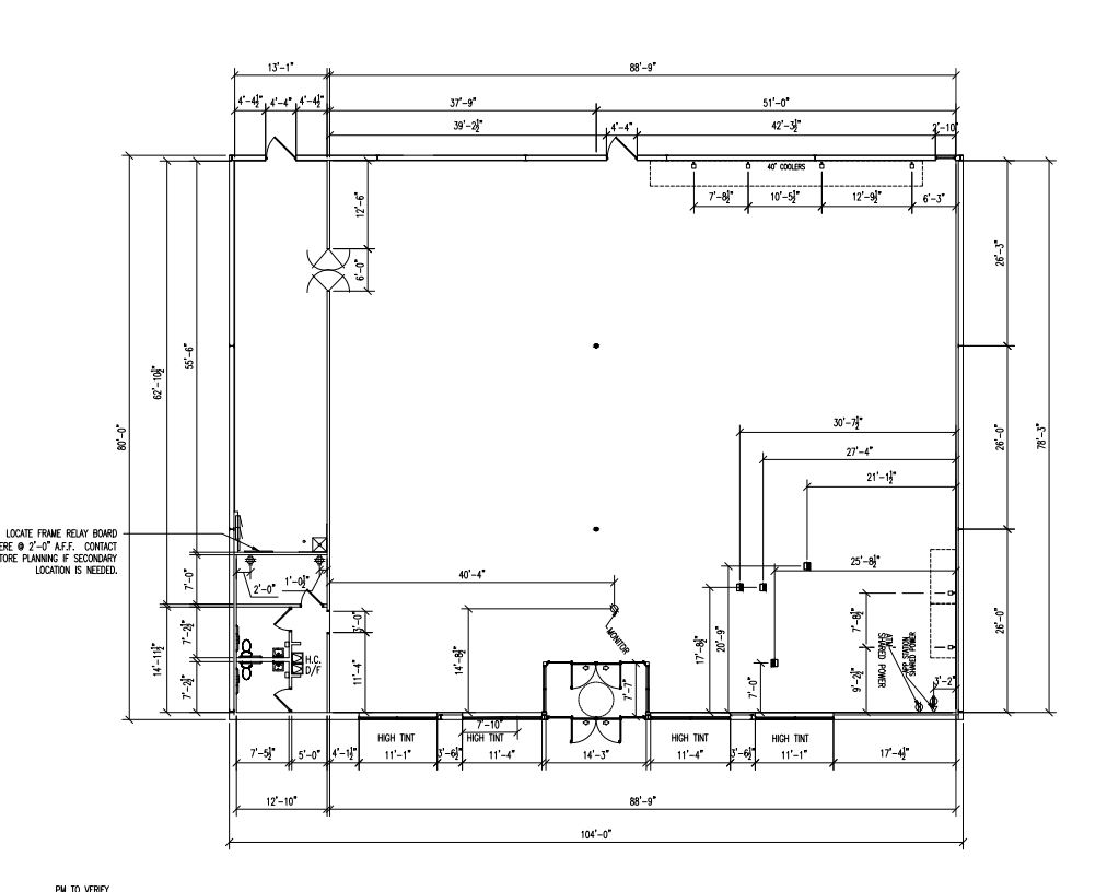 10020 E 30th St, Indianapolis, IN en alquiler Plano de la planta- Imagen 1 de 1