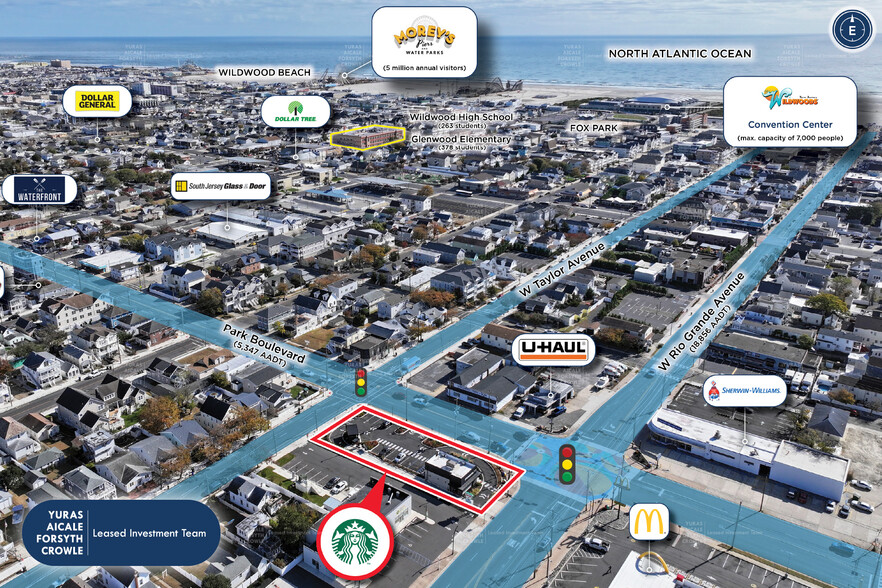 4800 Park Blvd, Wildwood, NJ en venta - Vista aérea - Imagen 2 de 6