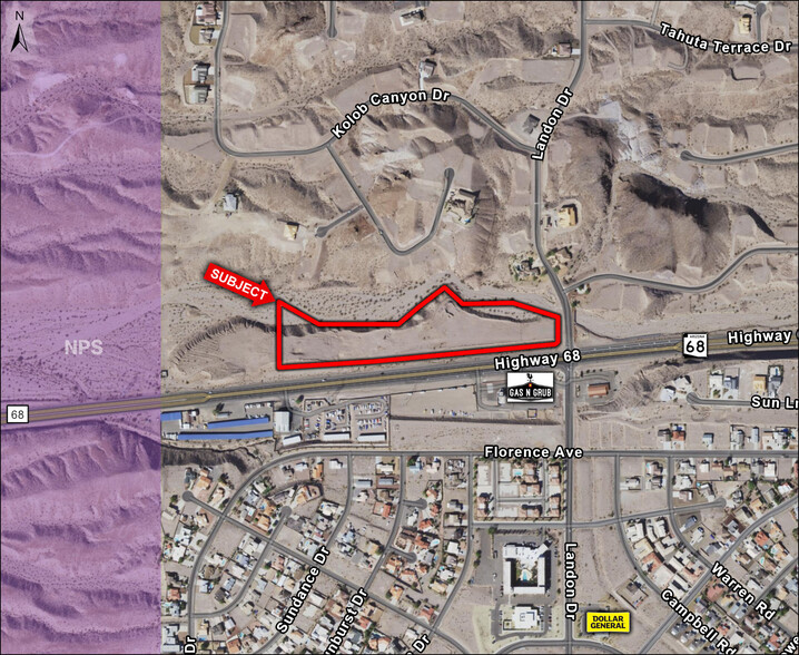 2901 Arizona Highway 68, Bullhead City, AZ en venta - Vista aérea - Imagen 1 de 5