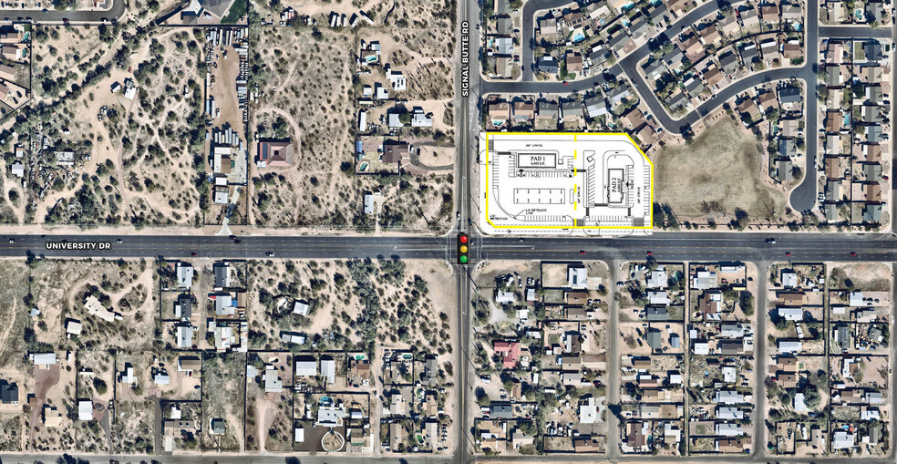 NE University Rd & Signal Butte Rd, Apache Junction, AZ en venta - Foto del edificio - Imagen 1 de 3