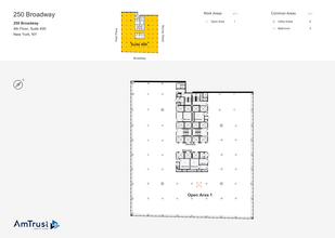 250 Broadway, New York, NY en alquiler Plano de la planta- Imagen 1 de 9