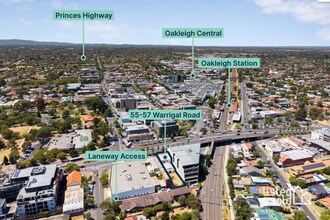 55-57 Warrigal Rd, Hughesdale, VIC - Aérea vista de mapa