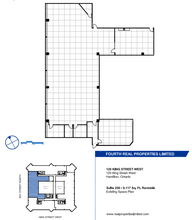 100, 110, and 120 King St W, Hamilton, ON en alquiler Plano de la planta- Imagen 1 de 1