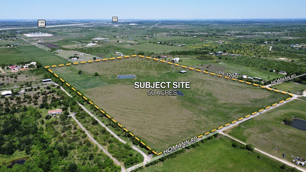 705 Homann rd, Lockhart, TX en venta - Vista aérea - Imagen 1 de 4