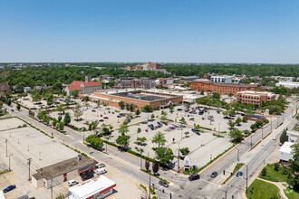 100 Lincoln Sq, Urbana, IL - VISTA AÉREA  vista de mapa