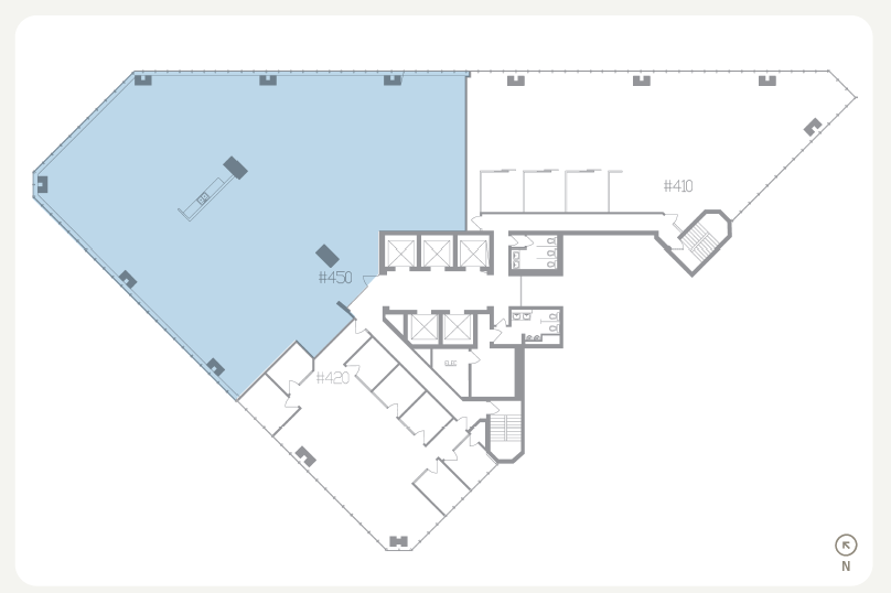 1500 W Georgia St, Vancouver, BC en alquiler Plano de la planta- Imagen 1 de 7