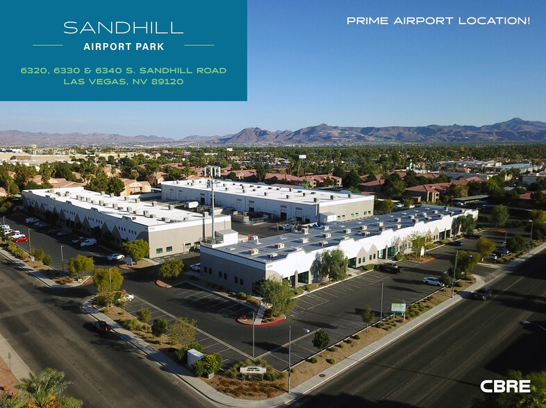 6320 S Sandhill Rd, Las Vegas, NV en alquiler - Foto del edificio - Imagen 1 de 7