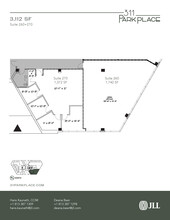 311 Park Place Blvd, Clearwater, FL en alquiler Plano de la planta- Imagen 1 de 2