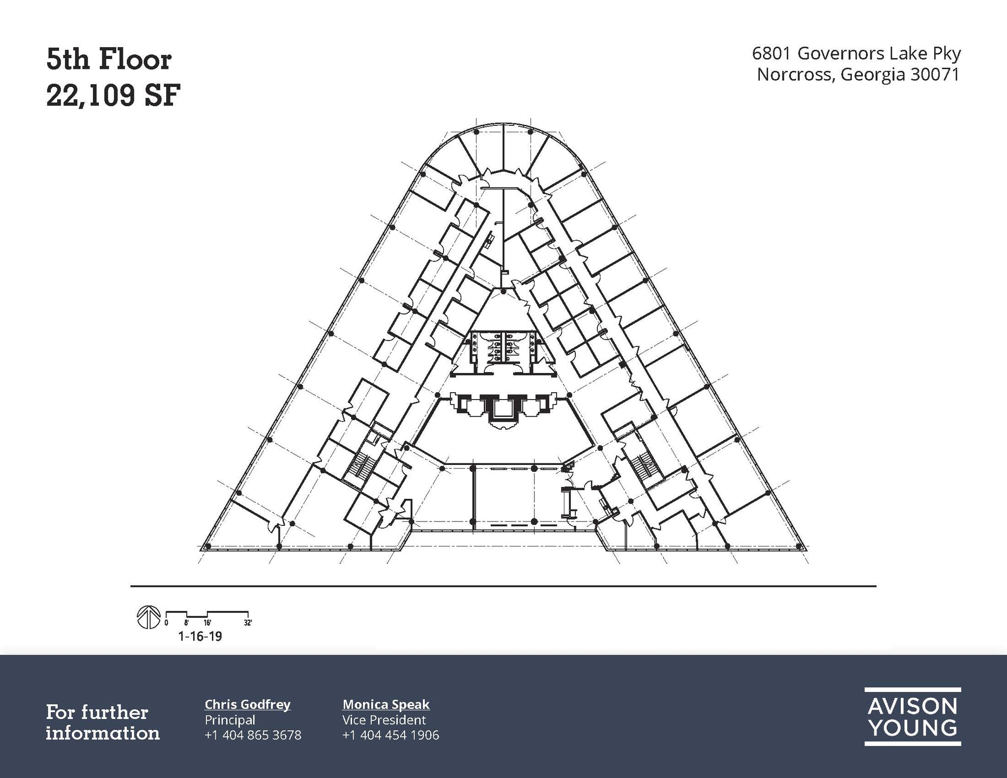 6801 Governors Lake Pky, Peachtree Corners, GA en alquiler Plano de la planta- Imagen 1 de 7