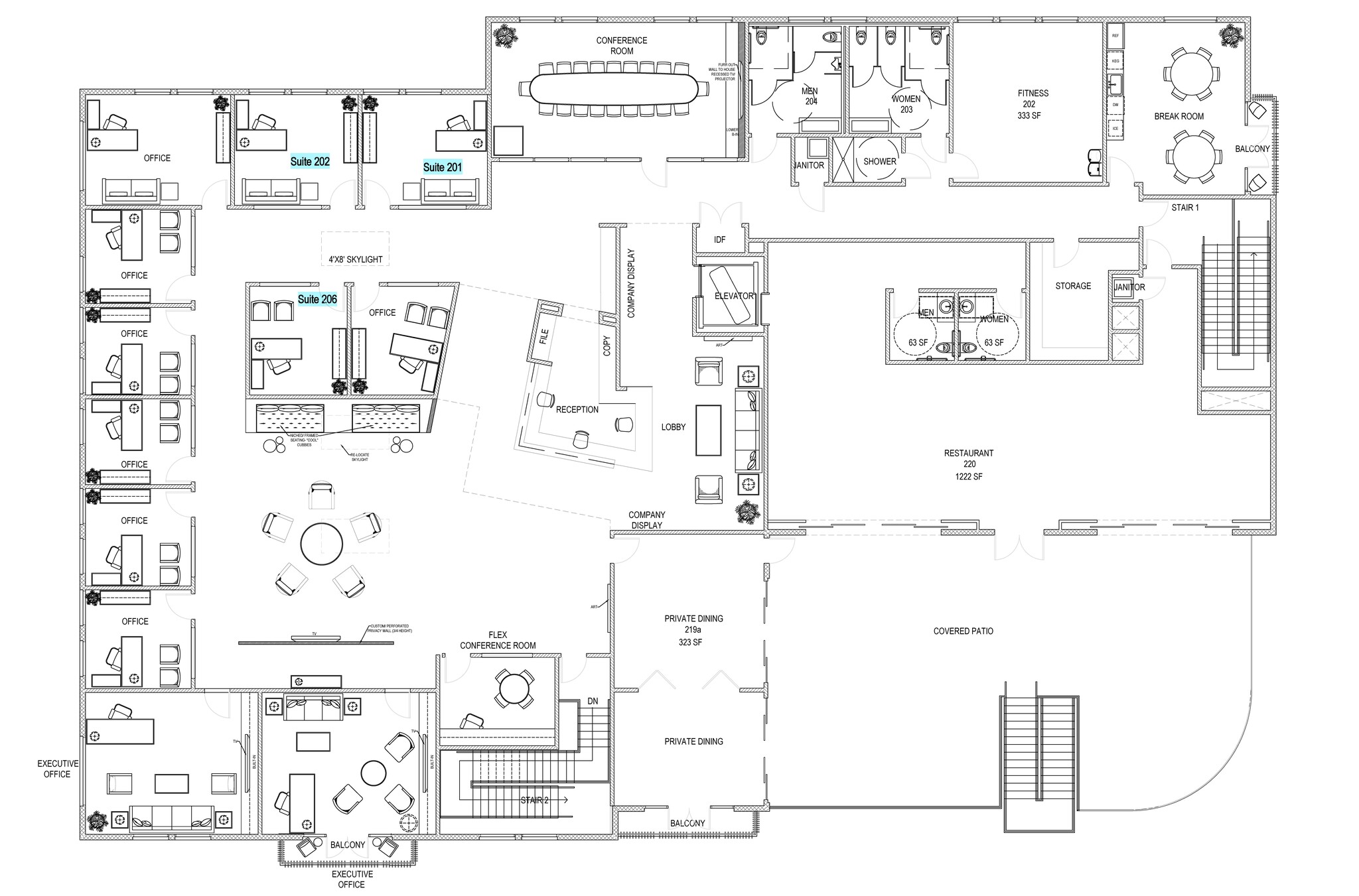 1098 Lincoln Ave, San Jose, CA en alquiler Plano de la planta- Imagen 1 de 1