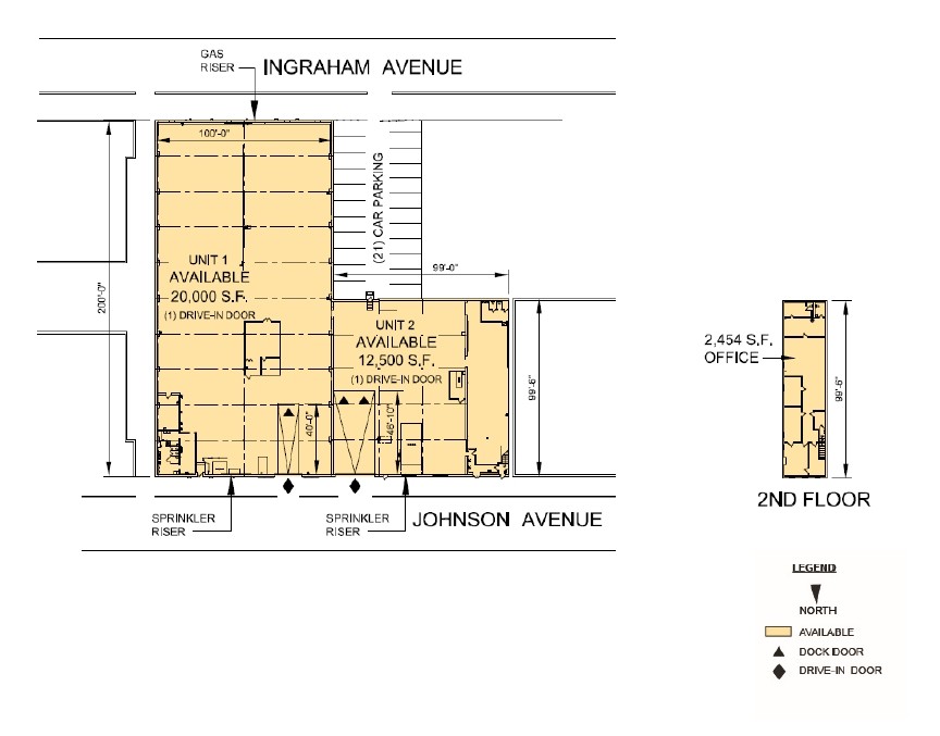 450 Johnson Ave, Brooklyn, NY en alquiler Plano de la planta- Imagen 1 de 1