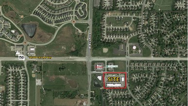 813-899 SW Lemans Ln, Lees Summit, MO - VISTA AÉREA  vista de mapa