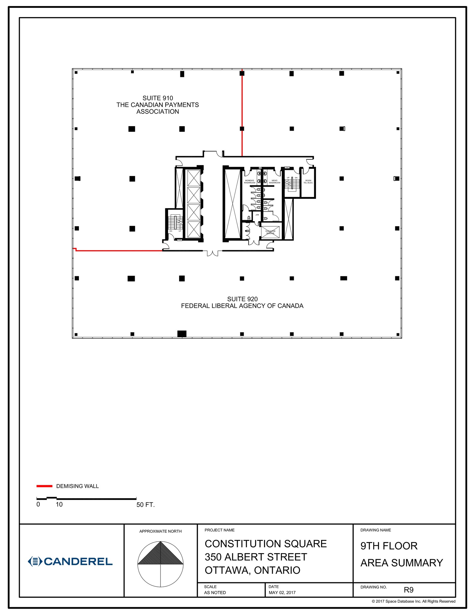 350 Albert St, Ottawa, ON en alquiler Plano del sitio- Imagen 1 de 1