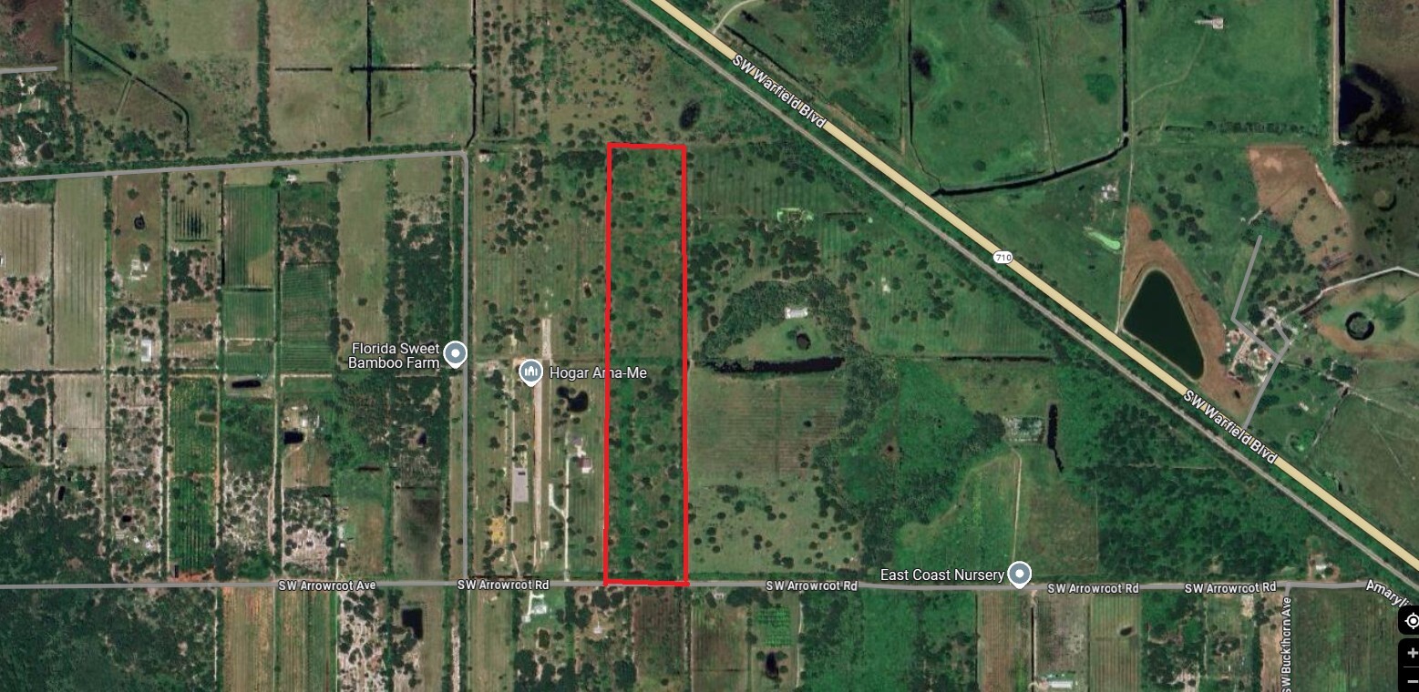 Unassigned Arrowroot Street, Indiantown, FL en venta Vista aérea- Imagen 1 de 4