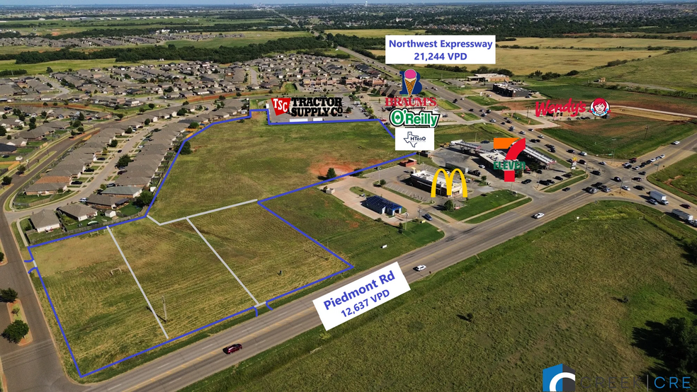 NW Expressway & Piedmont Rd, Yukon, OK en venta - Foto principal - Imagen 1 de 2