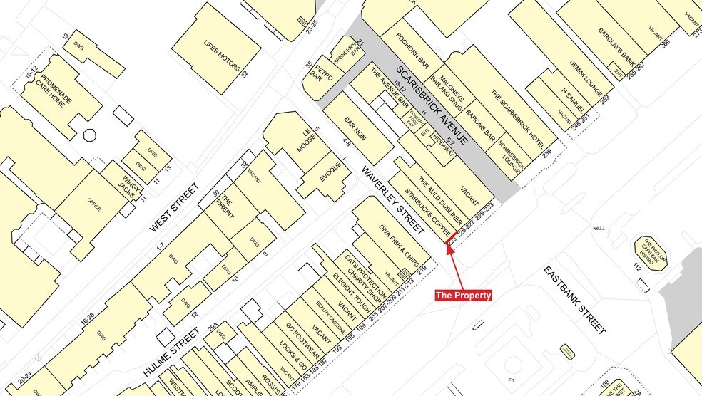 221-223 Lord St, Southport en venta - Plano del sitio - Imagen 3 de 3