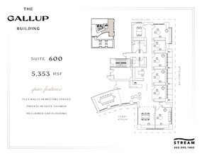 901 F St NW, Washington, DC en alquiler Plano de la planta- Imagen 1 de 1