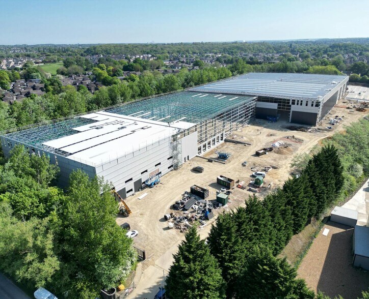 Saxon Way, Corby en venta - Vista aérea - Imagen 2 de 2