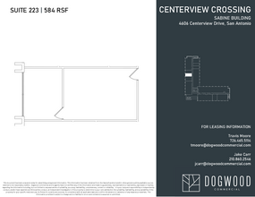 4538 Centerview Dr, San Antonio, TX en alquiler Plano de la planta- Imagen 1 de 1