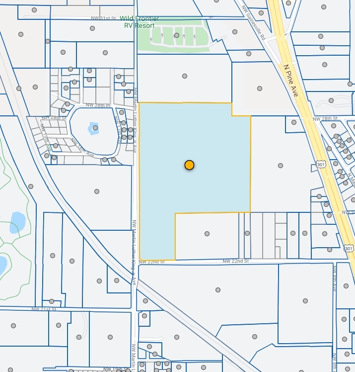 Martin Luther King Jr Ave, Ocala, FL en venta Plano de solar- Imagen 1 de 2