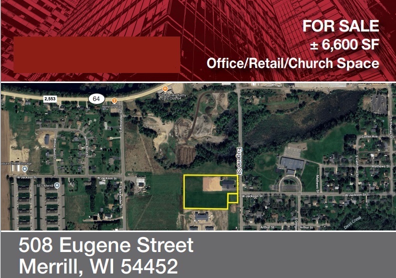 508 Eugene St, Merrill, WI en venta - Foto del edificio - Imagen 1 de 2