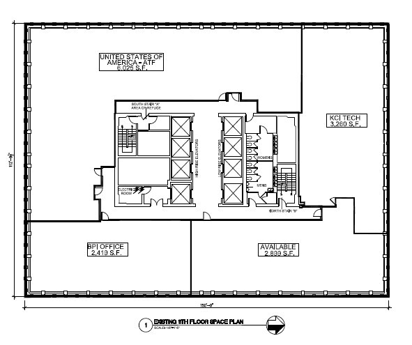 100 Chestnut St, Rochester, NY en alquiler Plano de la planta- Imagen 1 de 1