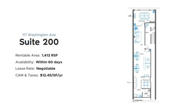 117 N Washington Ave, Minneapolis, MN en alquiler Plano de la planta- Imagen 1 de 5