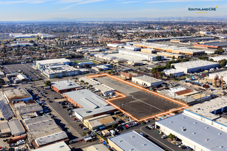 12122 Woodruff Ave, Downey, CA - VISTA AÉREA  vista de mapa - Image1