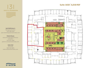 131 S Dearborn St, Chicago, IL en alquiler Plano de la planta- Imagen 1 de 1