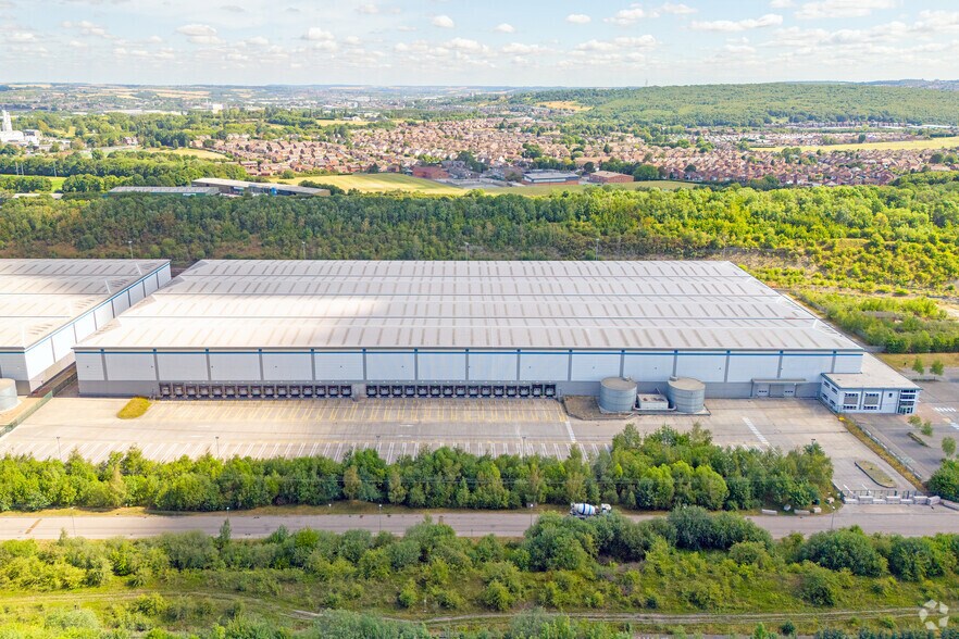 Europa Way, Sheffield en alquiler - Vista aérea - Imagen 3 de 4