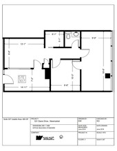 531 Davis Dr, Newmarket, ON en alquiler Plano de la planta- Imagen 1 de 1