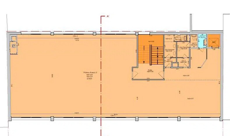 3 Rue Albert De Vatimesnil, Levallois-Perret en alquiler - Plano de la planta - Imagen 3 de 3