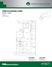 11390 Old Roswell Rd, Alpharetta, GA en alquiler Plano de la planta- Imagen 1 de 2