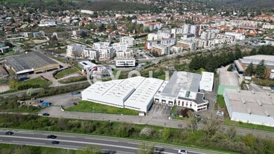5 Chemin Du Bois Des Côtes, Brignais, RHO - Aérea  vista de mapa