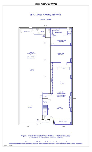 29 Page Ave, Asheville, NC en alquiler - Plano de planta tipo - Imagen 2 de 19