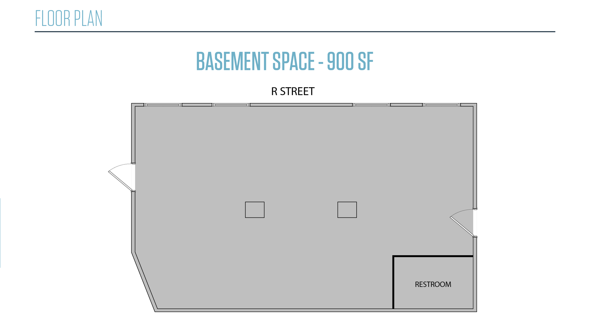 1700-1706 Connecticut Ave NW, Washington, DC en alquiler Plano de la planta- Imagen 1 de 4