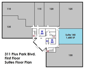 311 Plus Park Blvd, Nashville, TN en alquiler Plano de la planta- Imagen 1 de 1