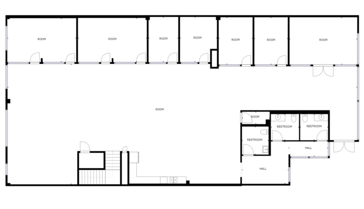 2036-2048 Armacost Ave, Los Angeles, CA en alquiler Plano de la planta- Imagen 1 de 1