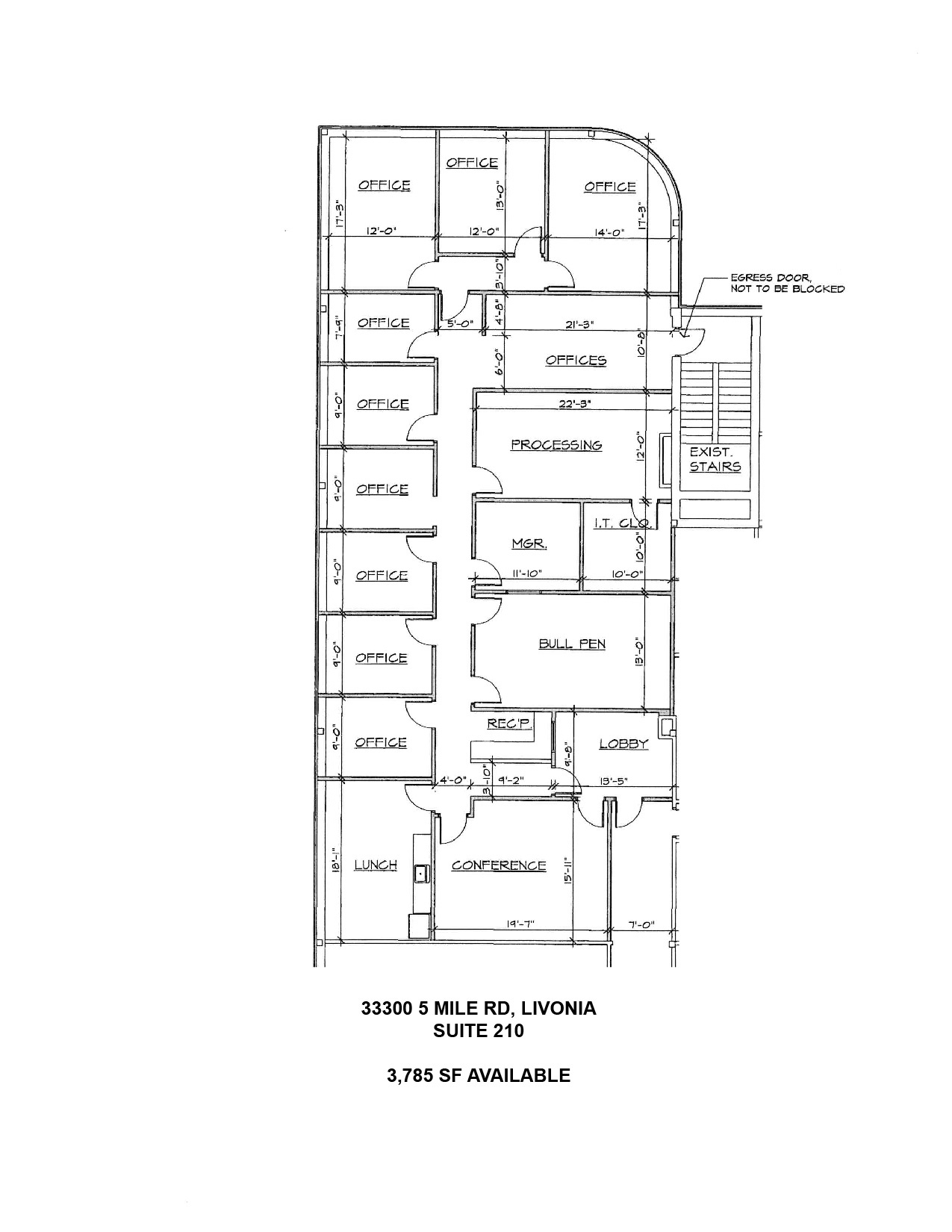 33300 5 Mile Rd, Livonia, MI en alquiler Foto del edificio- Imagen 1 de 1