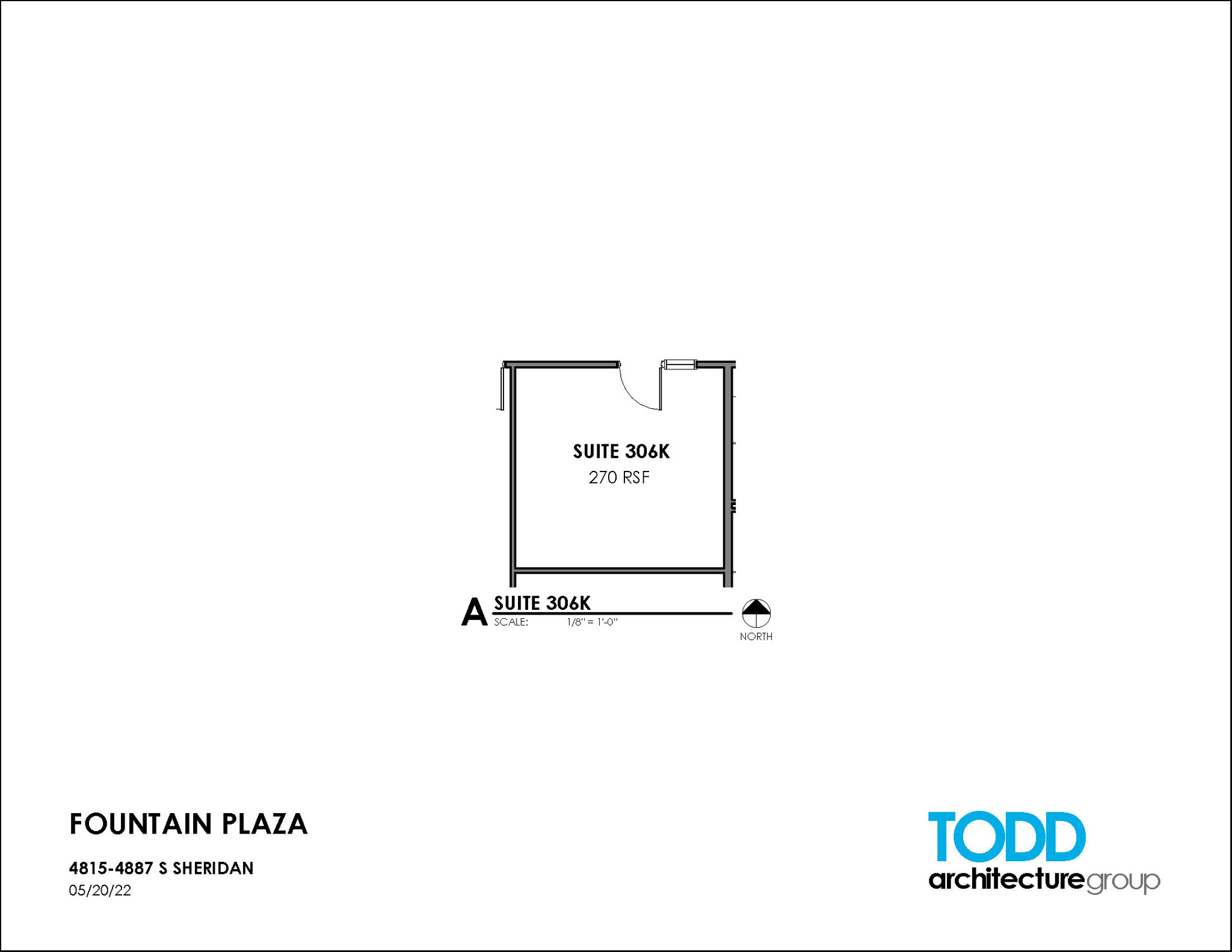 4815-4821 S Sheridan Rd, Tulsa, OK en alquiler Plano de la planta- Imagen 1 de 2