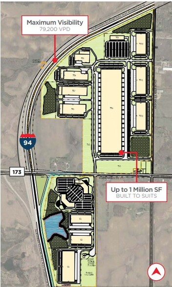 Route 173, Wadsworth, IL en alquiler - Plano del sitio - Imagen 2 de 3