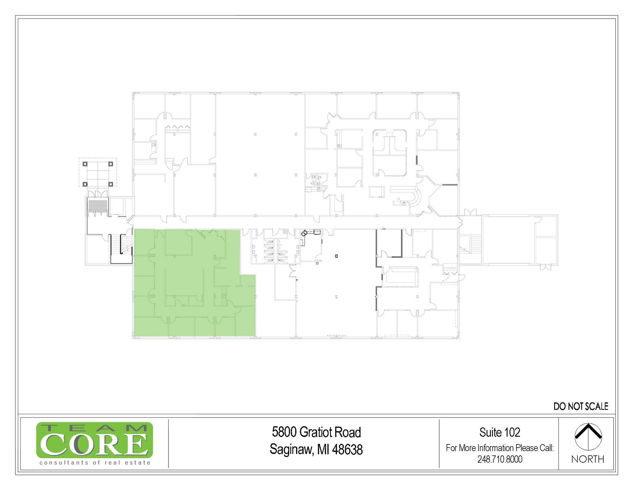 5800 Gratiot Rd, Saginaw, MI en alquiler Plano de la planta- Imagen 1 de 1