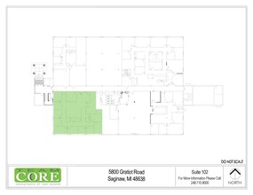 5800 Gratiot Rd, Saginaw, MI en alquiler Plano de la planta- Imagen 1 de 1