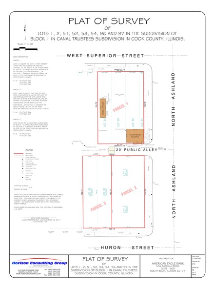 1601-1609 W Superior, Chicago, IL en venta - Plano del sitio - Imagen 2 de 2