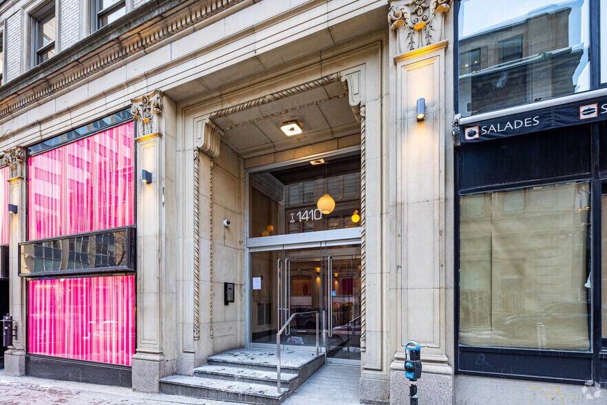 1410 Rue Stanley, Montréal, QC en alquiler - Foto del edificio - Imagen 3 de 12