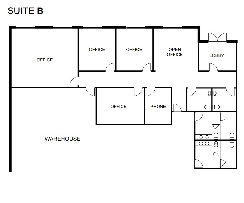 9605 Airway Rd, San Diego, CA en alquiler Plano de la planta- Imagen 1 de 1